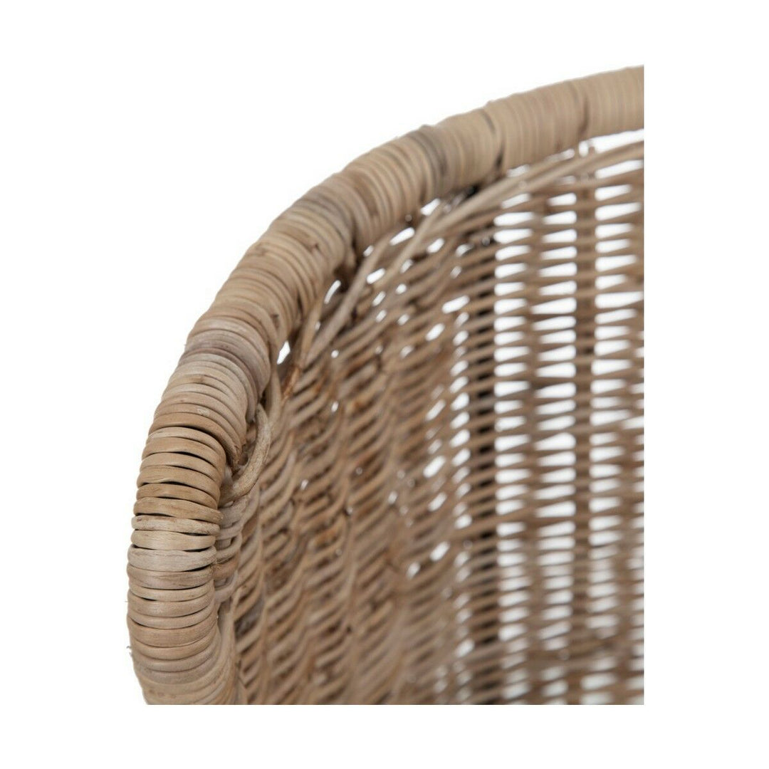 Dining Chair 50 x 54 x 77 cm Natural Black