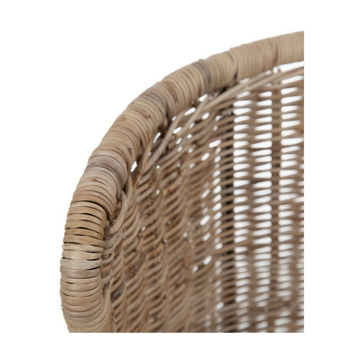 Dining Chair 50 x 54 x 77 cm Natural Black