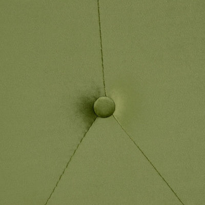 Cabeceira de Cama 160 x 7 x 78 cm Tecido Sintético Verde