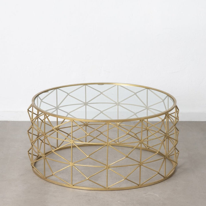 Centre Table Golden 98 x 98 x 44 cm