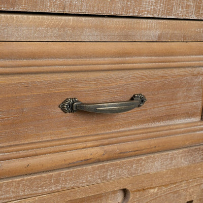 Sideboard 80 x 36 x 155 cm Fir wood MDF Wood