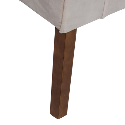 Armchair 77 x 64 x 88 cm Synthetic Fabric Beige Wood