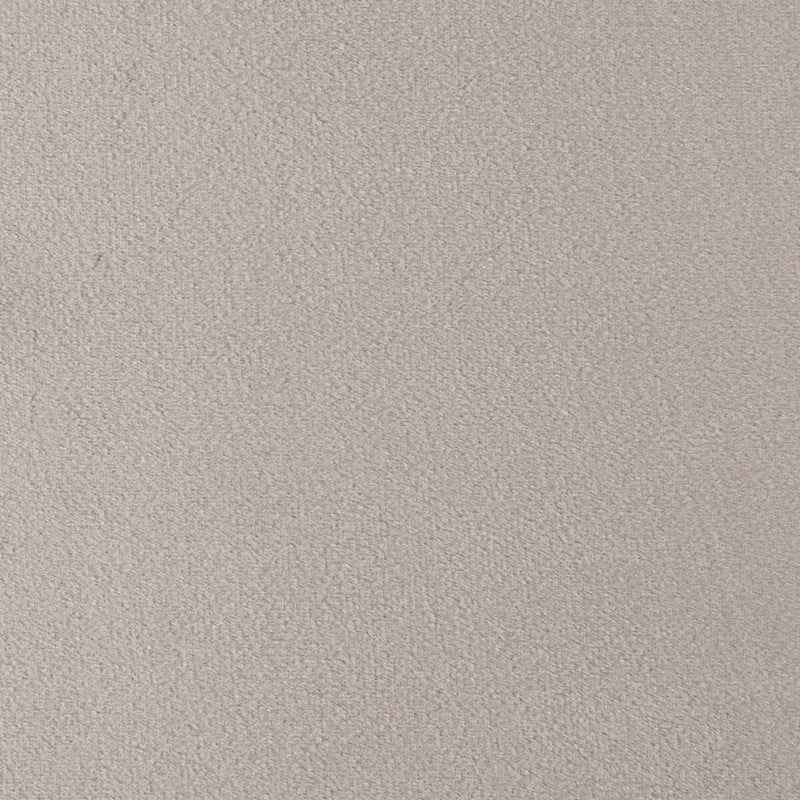 Pouffe Synthetic Fabric Beige Metal 40 x 40 x 35 cm