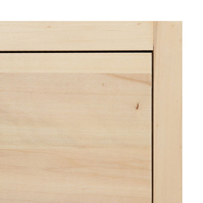 Chest of drawers MARIE 85 x 40 x 95 cm Natural Wood DMF