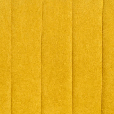 Poltrona 63 x 50 x 83 cm Tecido Sintético Madeira Amarelo