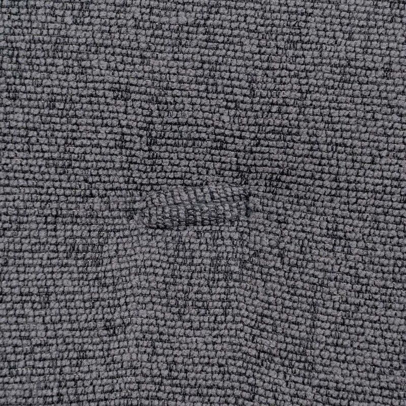 Armchair 65 x 65 x 77 cm Synthetic Fabric Grey Metal