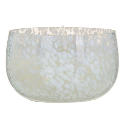 Candleholder Crystal White 13 x 13 x 8 cm
