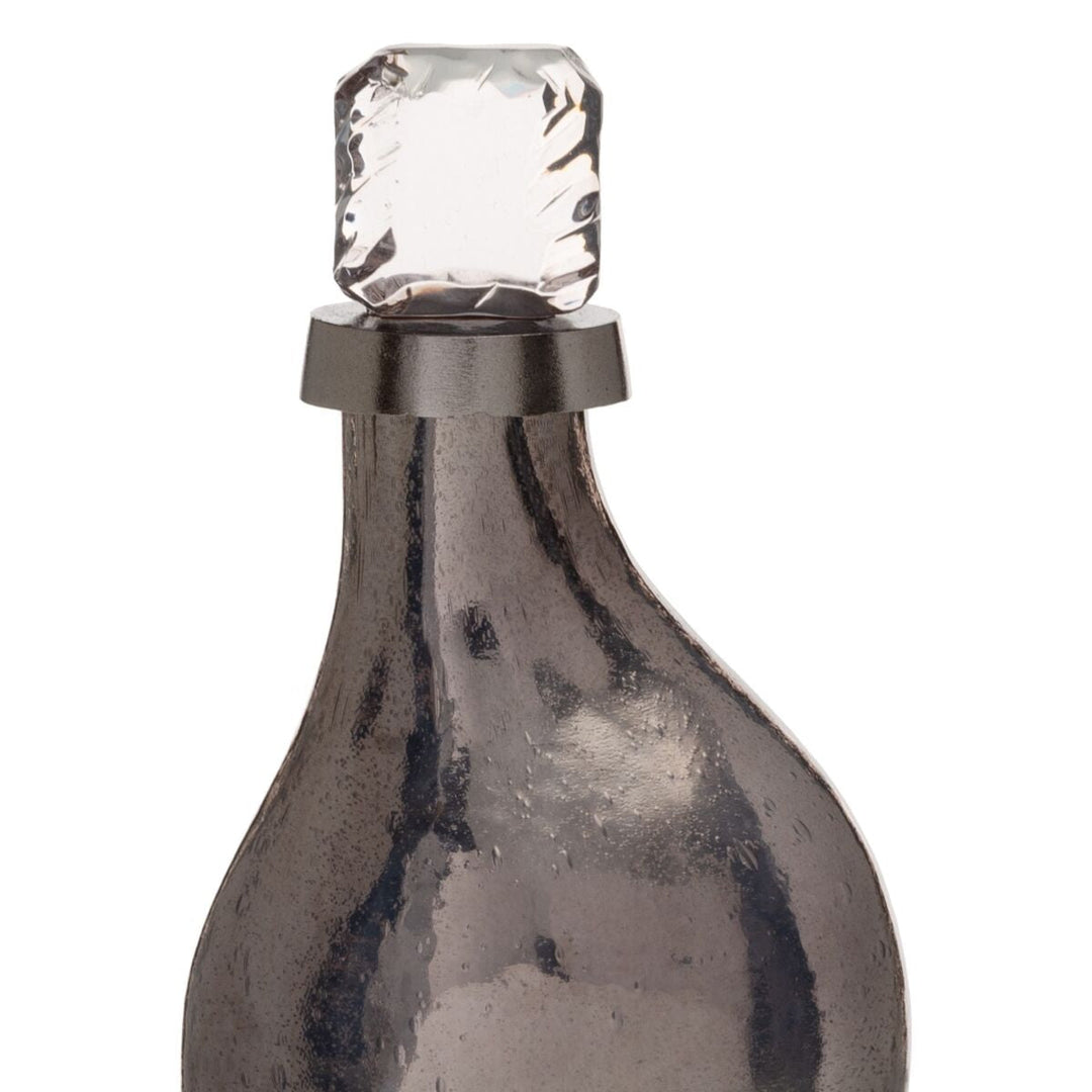 Bottle Silver 13 x 10 x 43 cm Decorative