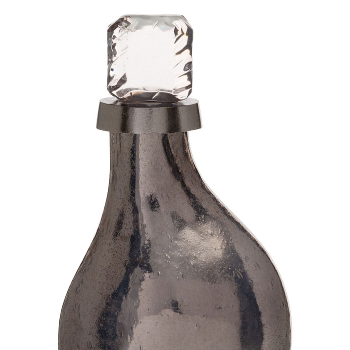 Bottle Silver 13 x 10 x 43 cm Decorative