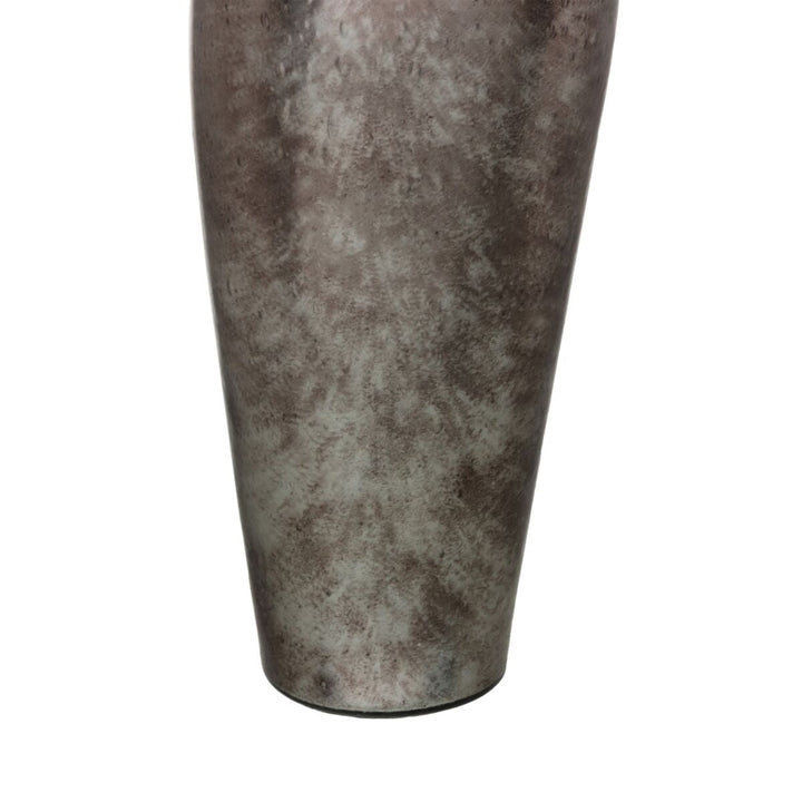 Decorative bottle Silver 15 x 13 x 54 cm Decorative