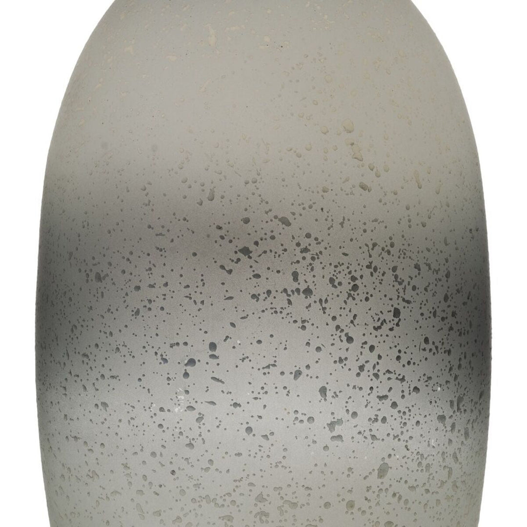 Decorative bottle Grey Silver 15 x 15 x 46 cm Decorative