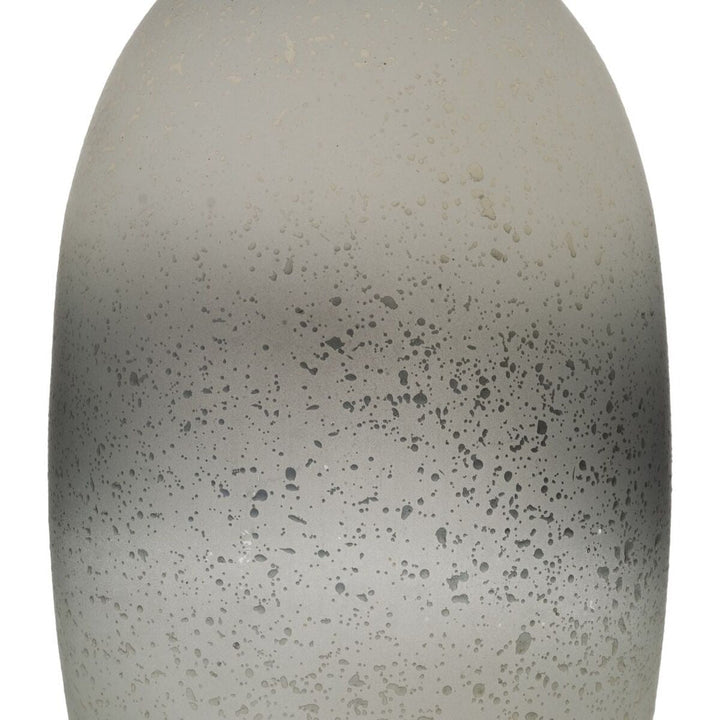 Decorative bottle Grey Silver 15 x 15 x 46 cm Decorative