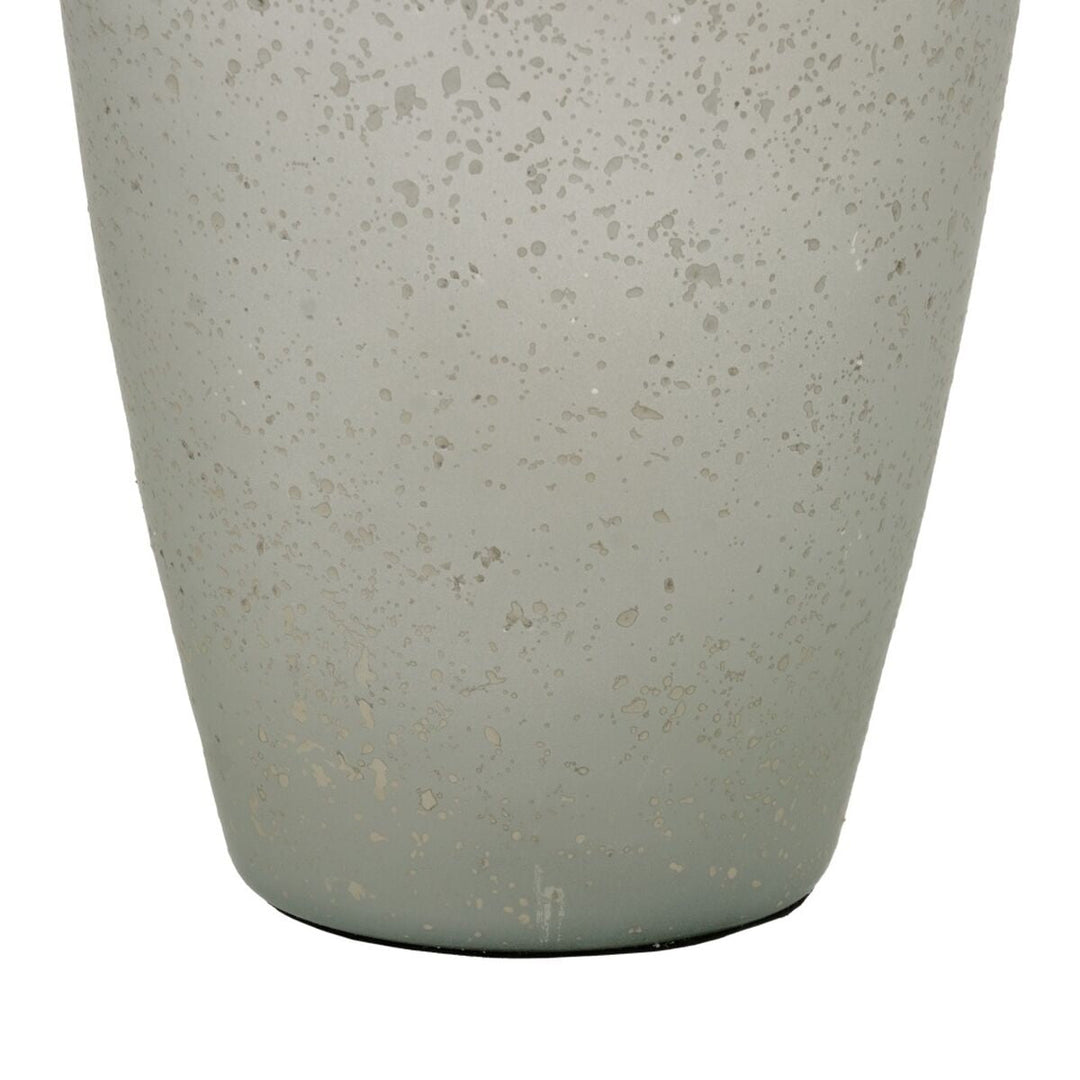 Decorative bottle Grey Silver 15 x 15 x 46 cm Decorative