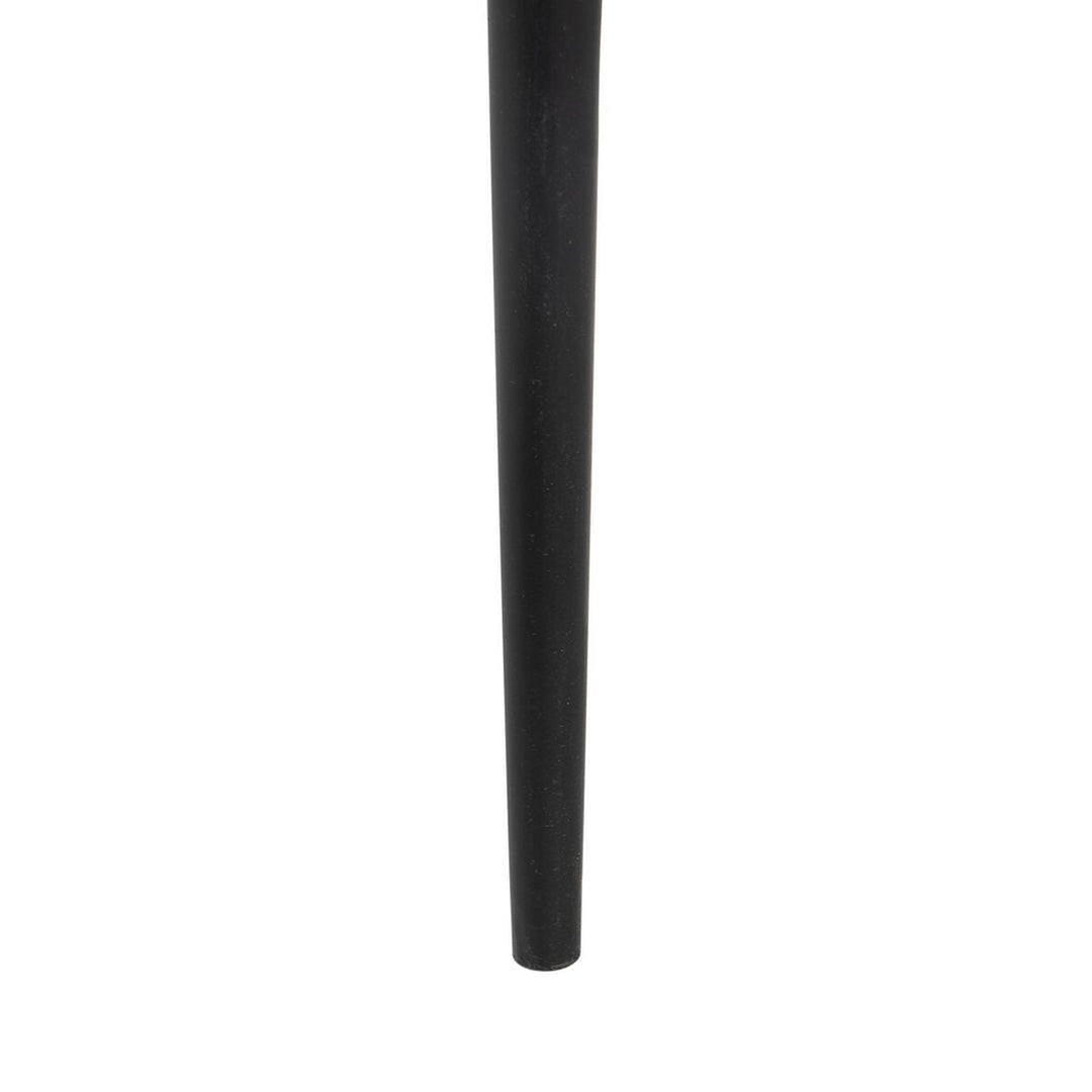 Set of 3 tables Black Natural 50 x 50 x 45 cm