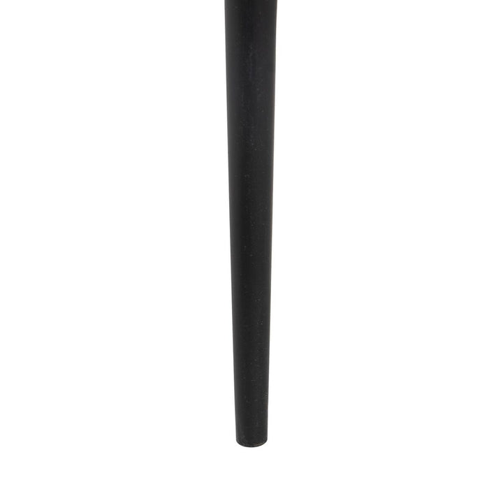 Set of 3 tables Black Natural 50 x 50 x 45 cm
