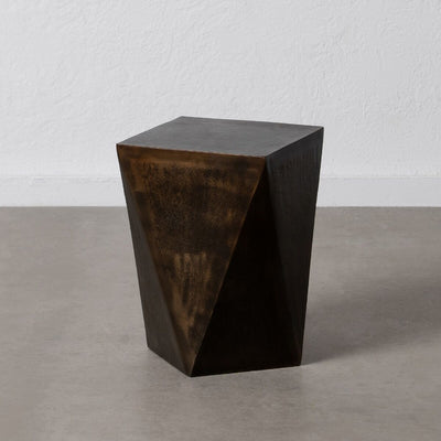 Petite Table d'Appoint Bronze Aluminium 30 x 30 x 43,5 cm