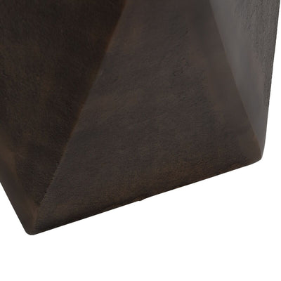 Petite Table d'Appoint Bronze Aluminium 30 x 30 x 43,5 cm