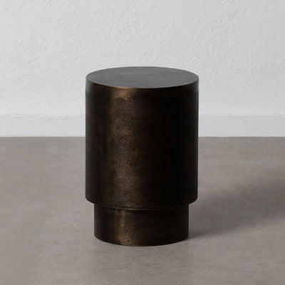 Petite Table d'Appoint Bronze Aluminium 30 x 30 x 43 cm