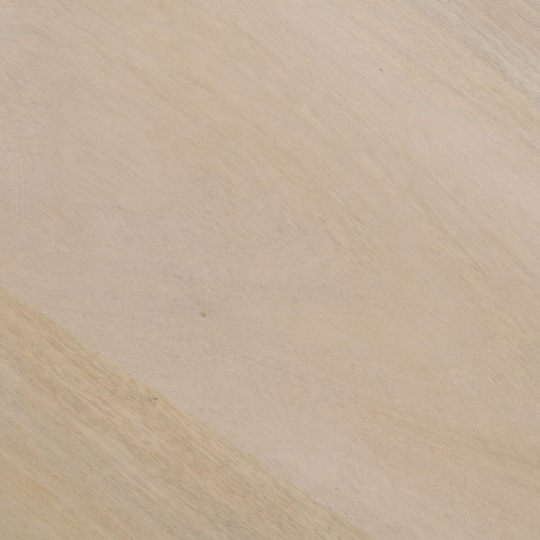 Centre Table White Mango wood 67 x 50 x 38 cm