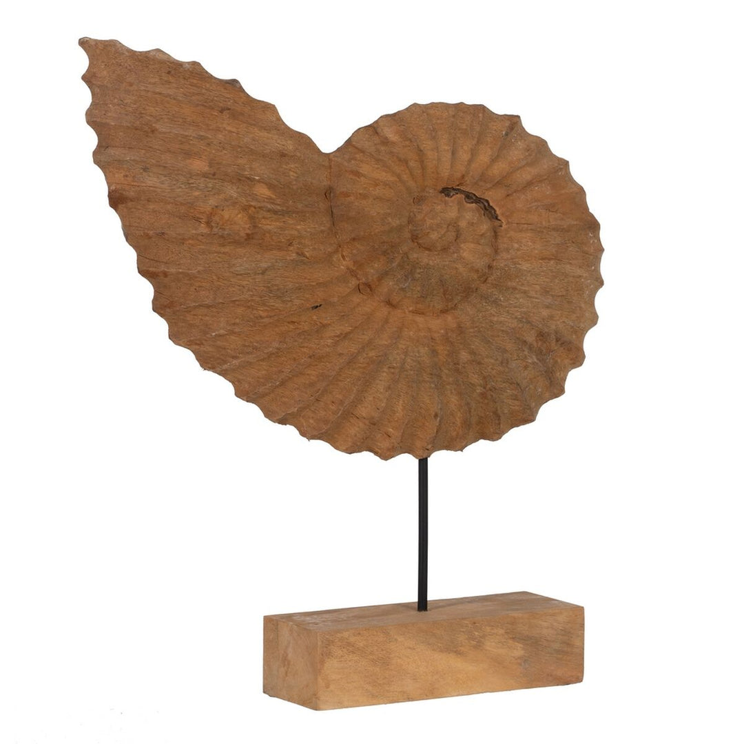 Decorative Figure Beige Snail 49,5 x 9 x 53,5 cm