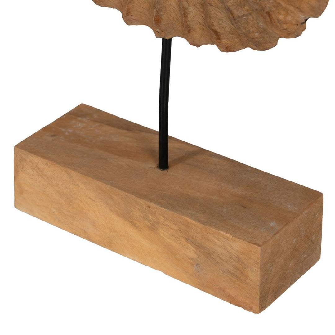 Decorative Figure Beige Snail 49,5 x 9 x 53,5 cm