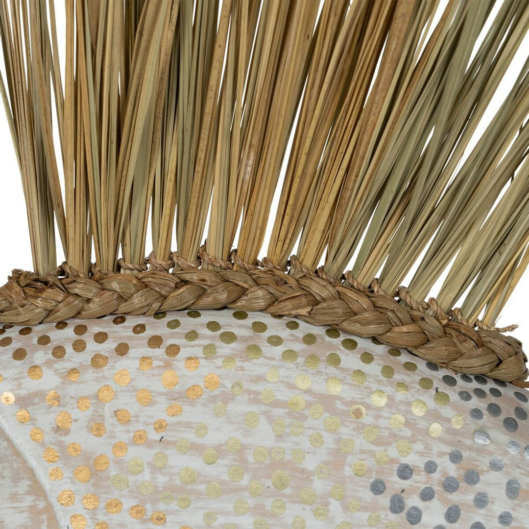 Decorative Figure White Brown Natural Fish 57 x 12 x 60 cm