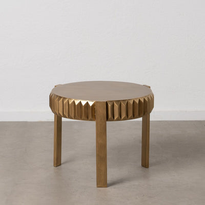 Small Side Table Golden Iron 64 x 64 x 50 cm