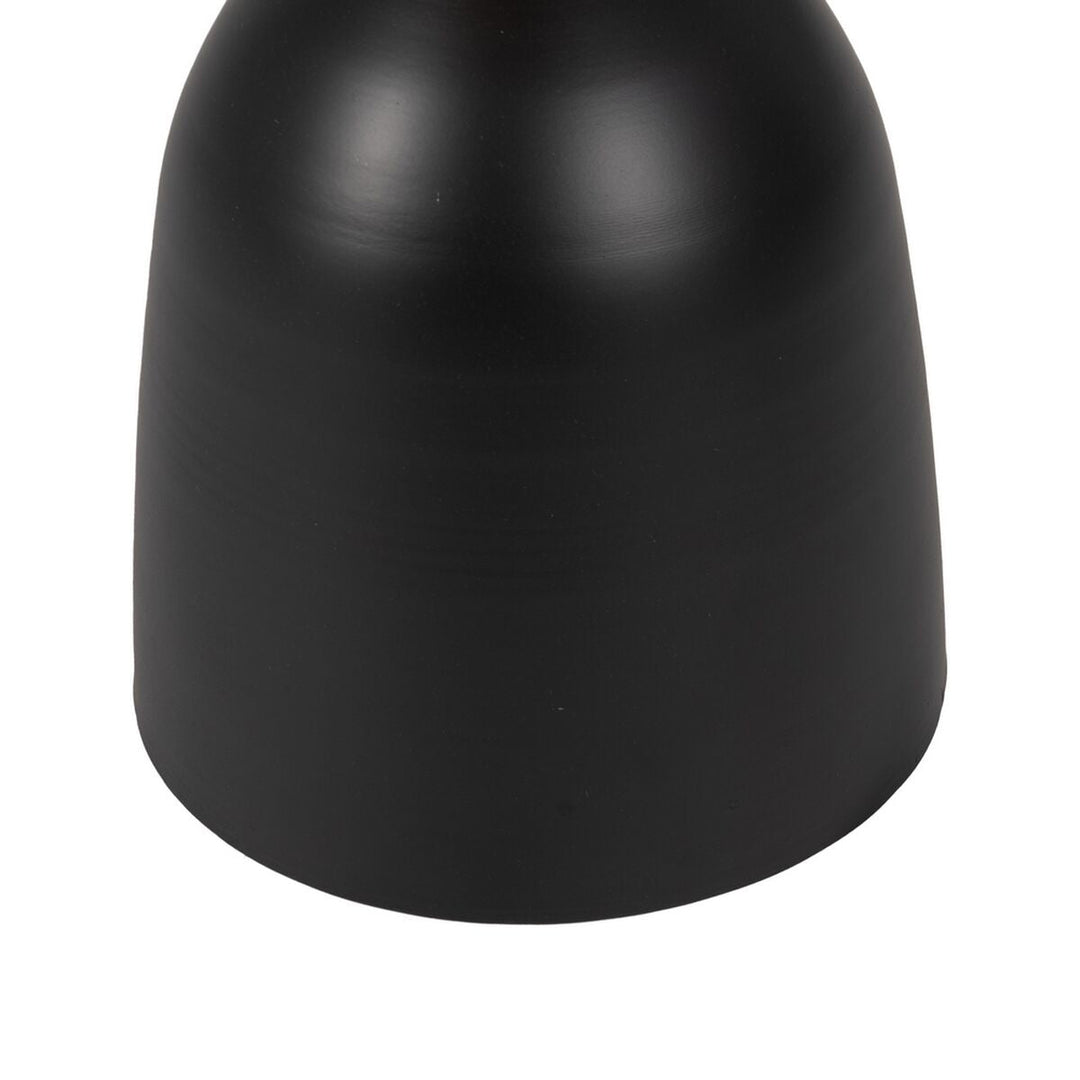 Small Side Table Black Golden 50 x 50 x 57 cm