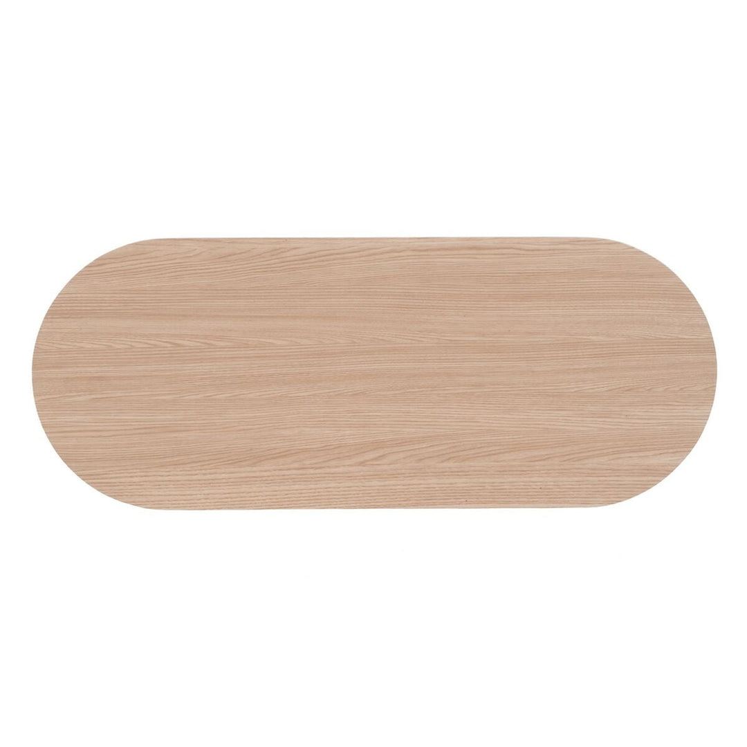 Centre Table NUDE Black Natural 100 x 40 x 38 cm