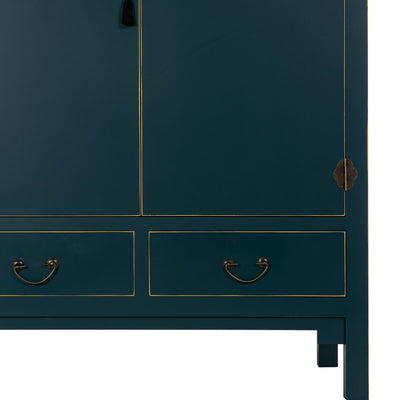 Cupboard ORIENTE Blue 100 x 45 x 160 cm