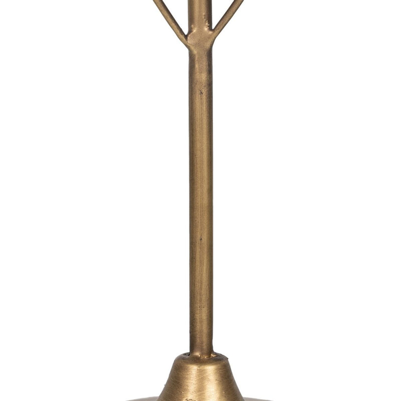 Candleholder Golden Iron 17 x 17 x 30 cm