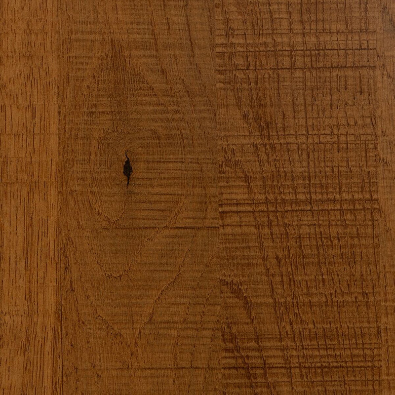 Table Black Natural MDF Wood 60 x 60 x 75 cm