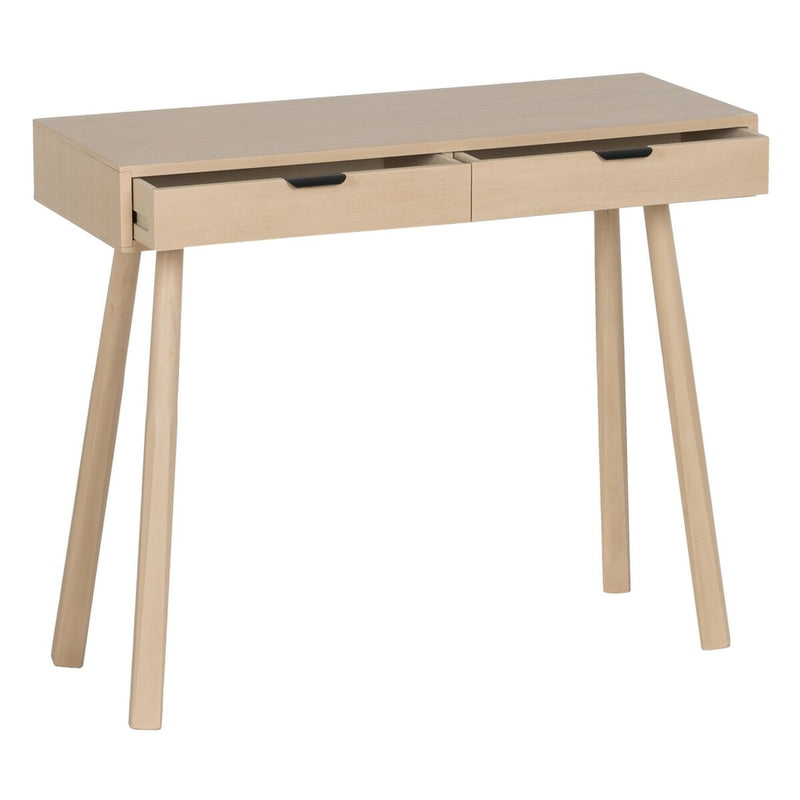 Console Natural Pine MDF Wood 90 x 35 x 75 cm
