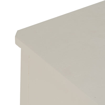 Console Blanc Bois de pin Bois MDF 90 x 33 x 75 cm