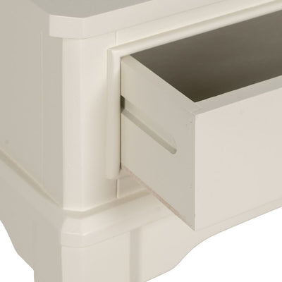 Consola Branco madeira de pinho Madeira MDF 90 x 33 x 75 cm