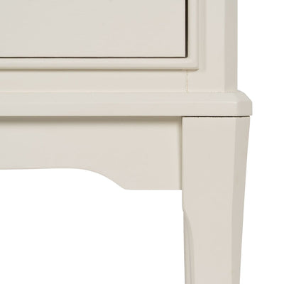 Console Blanc Bois de pin Bois MDF 90 x 33 x 75 cm