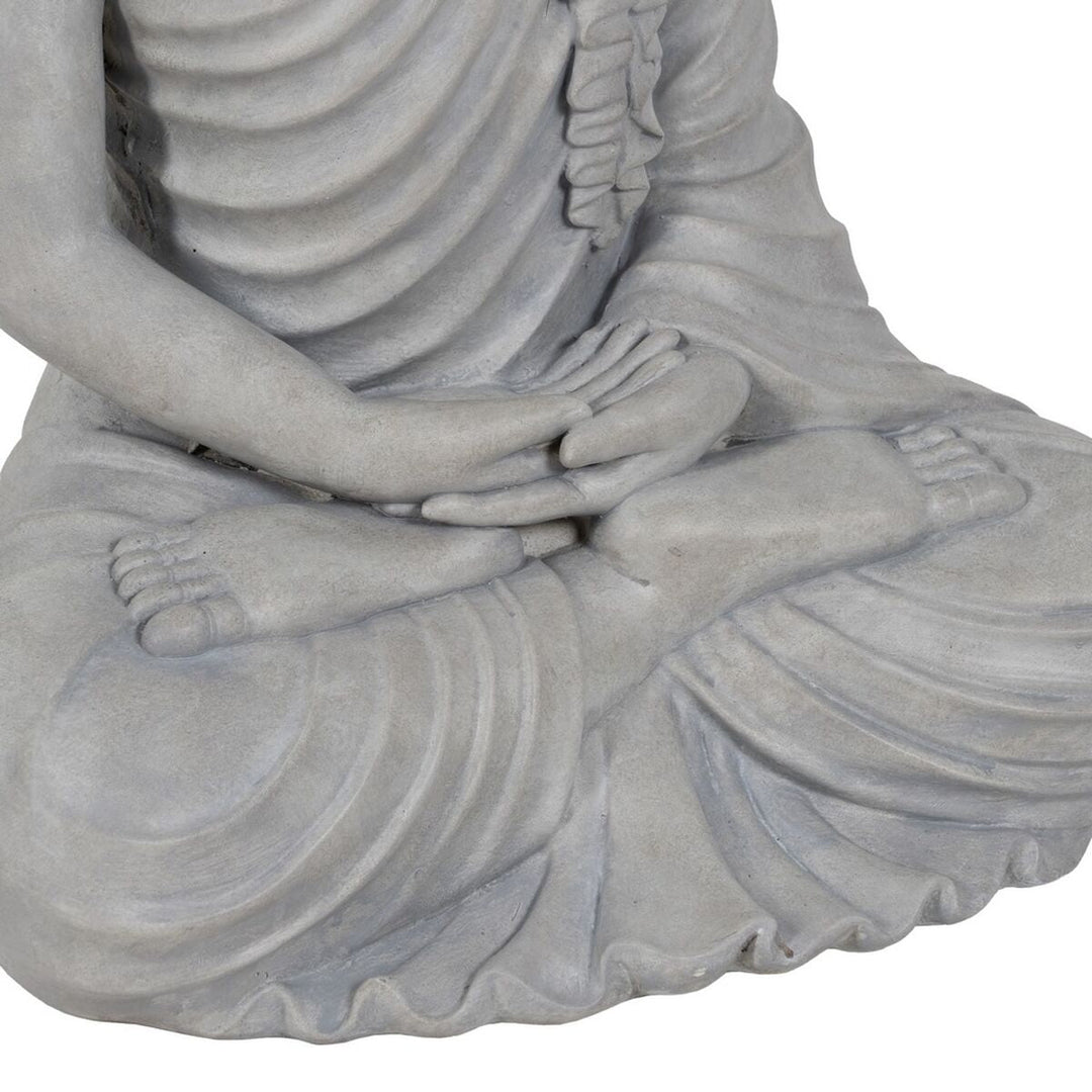 Decorative Figure Grey Buddha 46,3 x 34,5 x 61,5 cm