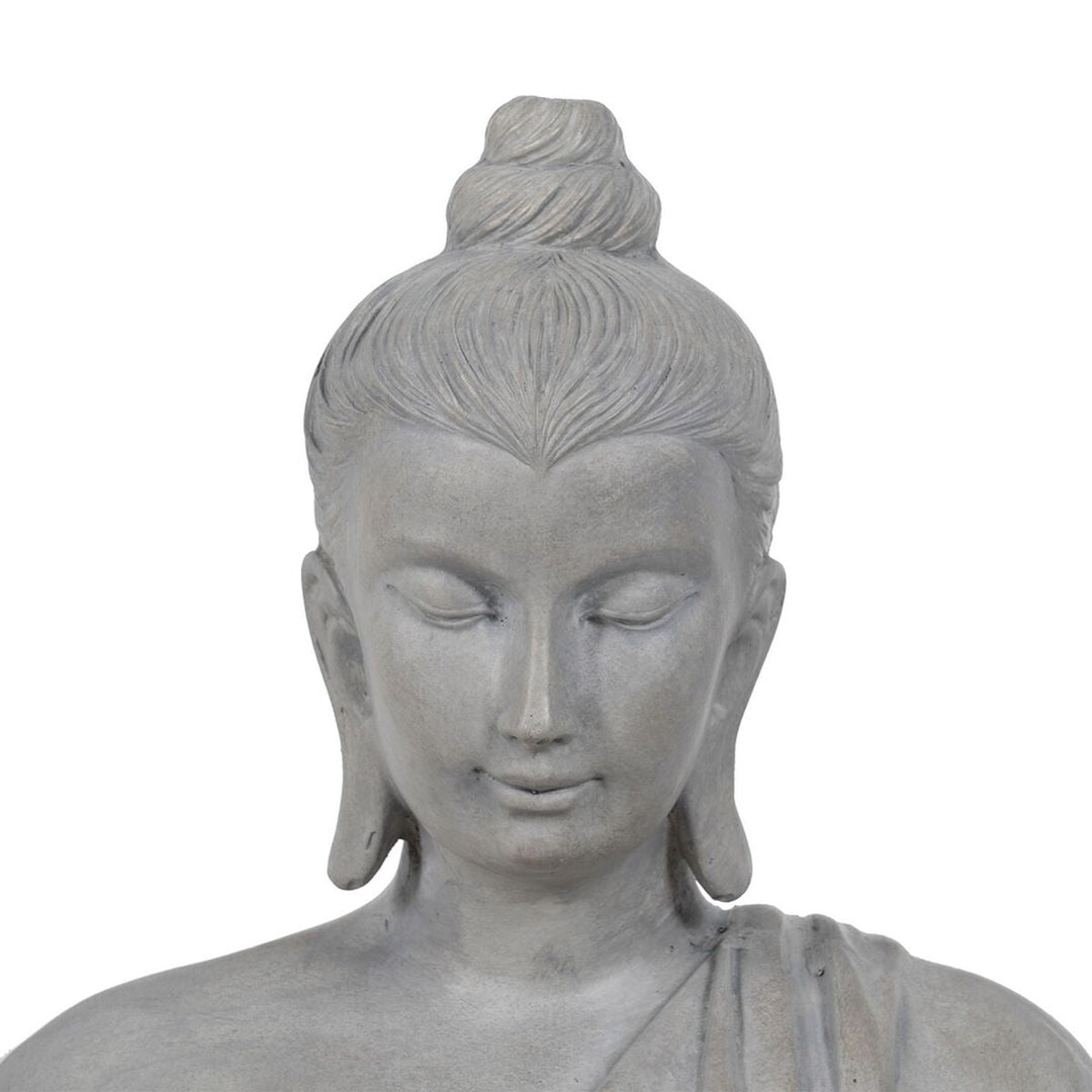 Decorative Figure Grey Buddha 46,3 x 34,5 x 61,5 cm