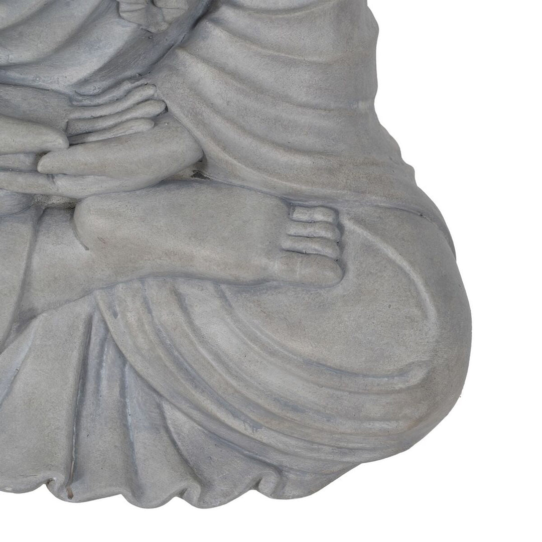 Decorative Figure Grey Buddha 46,3 x 34,5 x 61,5 cm