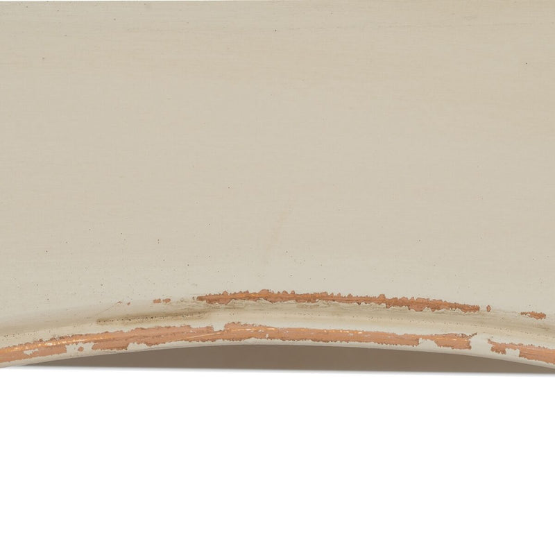 Consola Creme Natural Madeira de abeto Madeira MDF 135 x 43 x 77 cm
