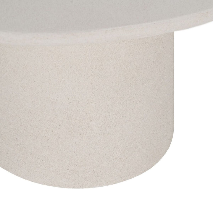 Centre Table WILMA White MDF Wood 57 x 57 x 40 cm
