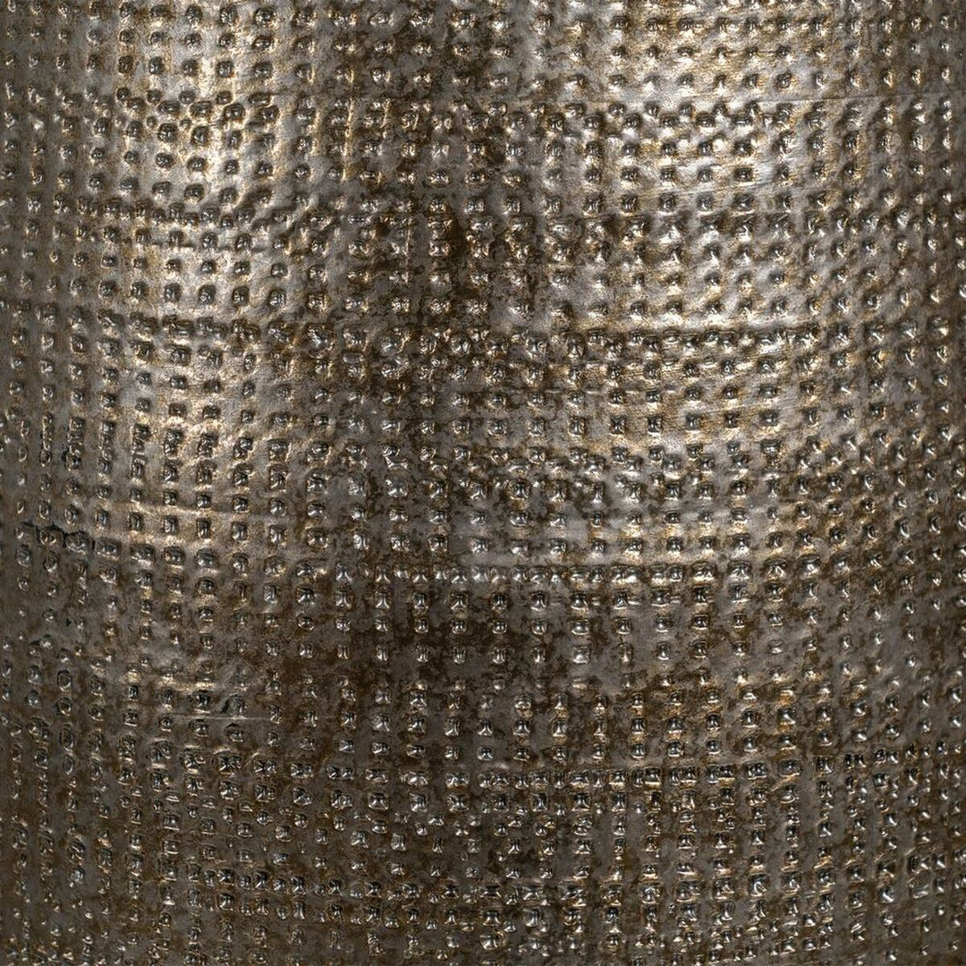 Planter Metallic Ceramic 31 x 31 x 51 cm