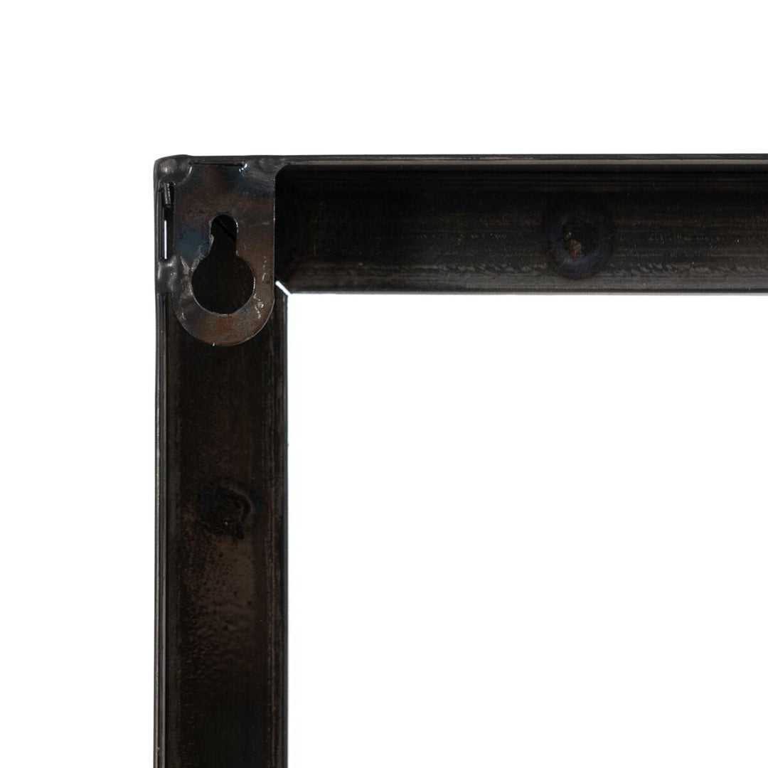 Wall Clock Black Golden Iron 80 x 3,5 x 80 cm