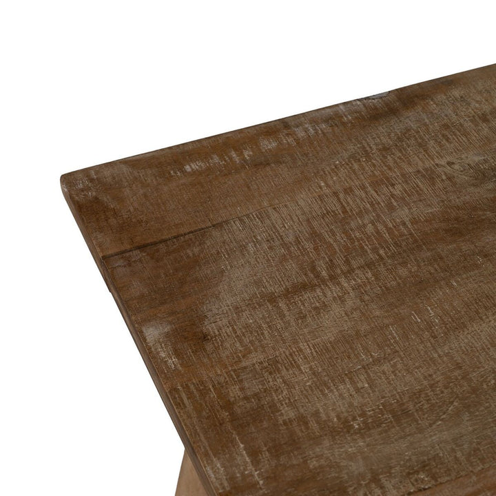 Table Black Natural 110 x 60 x 110 cm