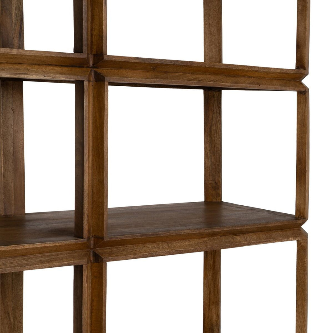 Shelves Brown Mango wood 155 x 42 x 195 cm