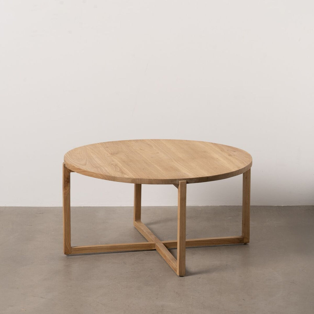 Centre Table Natural 80 x 80 x 40 cm