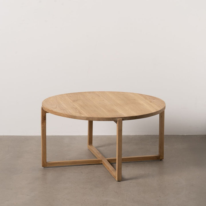 Centre Table Natural 80 x 80 x 40 cm