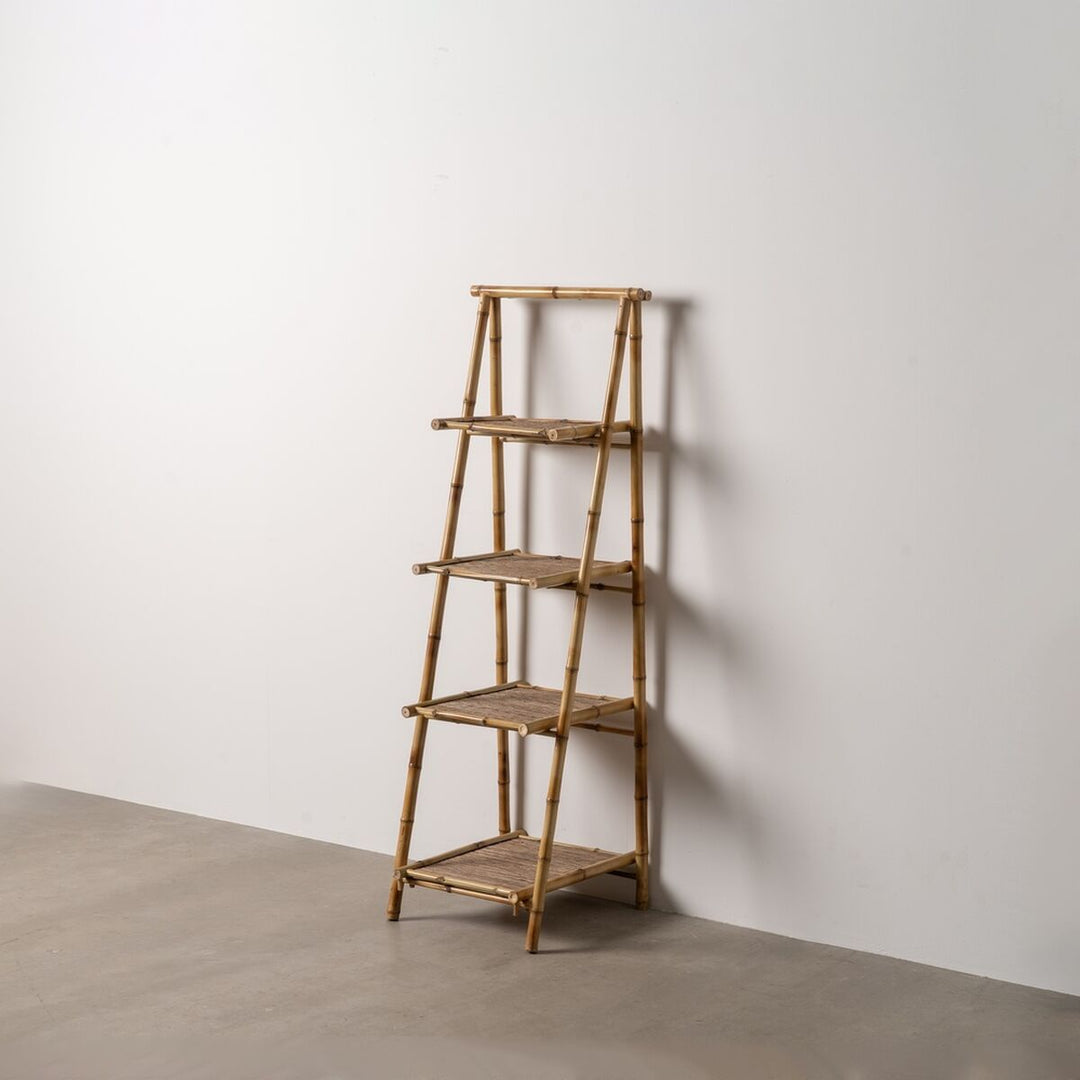 Shelves Beige Bamboo 48 x 50 x 152 cm