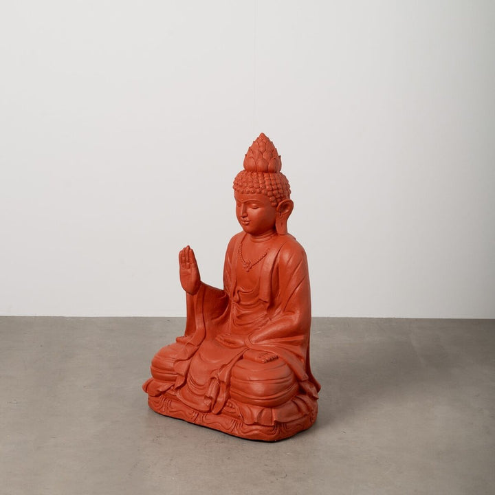 Decorative Figure Terracotta Buddha 56 x 42 x 88 cm