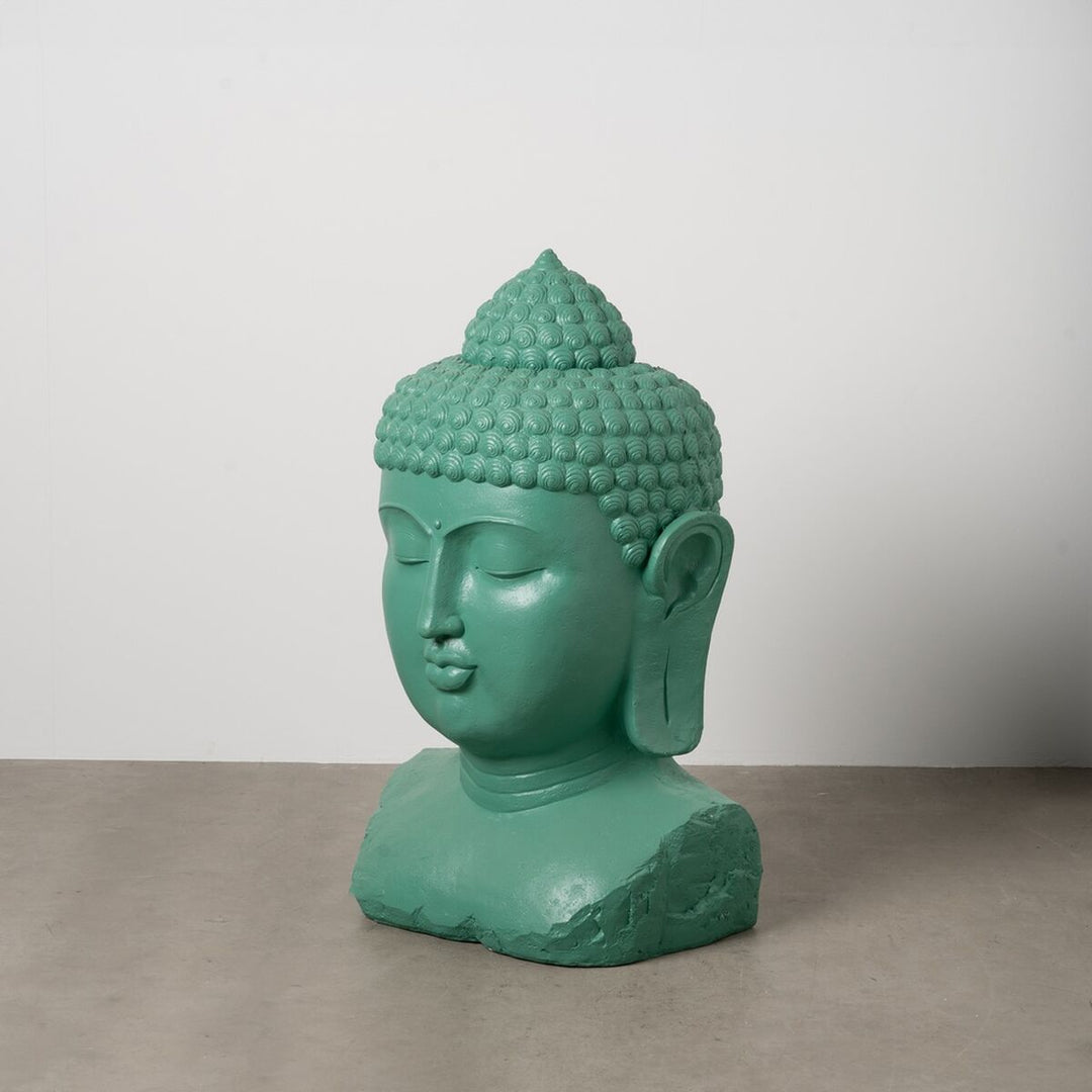 Decorative Figure Turquoise Buddha 60,5 x 56 x 108 cm